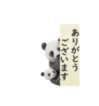 「ありがとう」「どういたしまして」08AI（個別スタンプ：3）