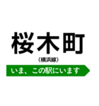 横浜線 いまどこスタンプ（個別スタンプ：1）