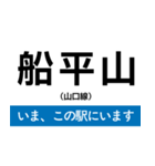 山口線 いまどこスタンプ（個別スタンプ：20）