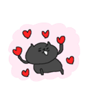 黒猫専門スタンプ（個別スタンプ：40）