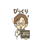 ちび数学者の日常スタンプ（個別スタンプ：36）
