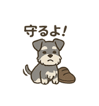 ミニシュナと毎日いっしょスタンプ（個別スタンプ：12）