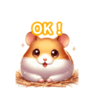 とにかくかわいい キャンベルハムスター（個別スタンプ：11）