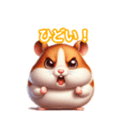 とにかくかわいい キャンベルハムスター（個別スタンプ：34）