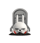 デカ動く 3D擦れうさぎ5（個別スタンプ：1）