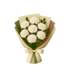 祝福花束コラージュ 心からの祝福（改版）（個別スタンプ：10）