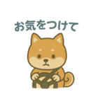ほんわか柴犬ライフ（個別スタンプ：22）