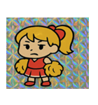 爆走レトロ応援娘隊@SFW（個別スタンプ：2）