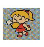 爆走レトロ応援娘隊@SFW（個別スタンプ：7）