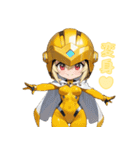 えっちなセクシーヒーロー参上！（個別スタンプ：2）
