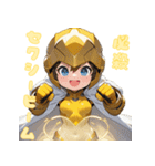 えっちなセクシーヒーロー参上！（個別スタンプ：9）