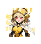 えっちなセクシーヒーロー参上！（個別スタンプ：17）