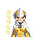 えっちなセクシーヒーロー参上！（個別スタンプ：21）