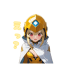 えっちなセクシーヒーロー参上！（個別スタンプ：27）