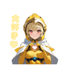 えっちなセクシーヒーロー参上！（個別スタンプ：32）