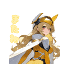 えっちなセクシーヒーロー参上！（個別スタンプ：36）