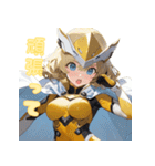 えっちなセクシーヒーロー参上！（個別スタンプ：37）