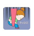 アンナのフライングヨガ（個別スタンプ：3）