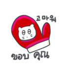 クリスマス、そしてベベニャン(KOR-THAI)（個別スタンプ：6）