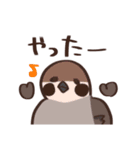 肥満気味のとり。【いつでも使える】（個別スタンプ：14）