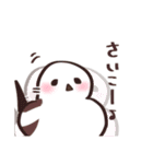 肥満気味のとり。【いつでも使える】（個別スタンプ：34）