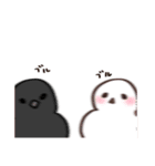 肥満気味のとり。【いつでも使える】（個別スタンプ：37）