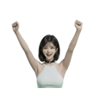 アヌイちゃん、KPOP IDOL（個別スタンプ：9）