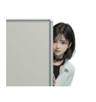 アヌイちゃん、KPOP IDOL（個別スタンプ：25）