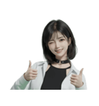 アヌイちゃん、KPOP IDOL（個別スタンプ：32）