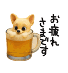 色々な柴犬とチワワのスタンプ（個別スタンプ：31）