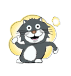 のぼ猫 1（個別スタンプ：37）