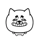 ふしぎな犬ねこ（個別スタンプ：1）