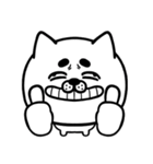ふしぎな犬ねこ（個別スタンプ：3）