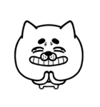 ふしぎな犬ねこ（個別スタンプ：4）