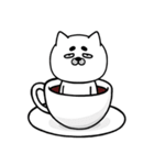 ふしぎな犬ねこ（個別スタンプ：17）