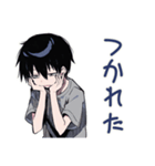 毎日使える★ダウナー男子（個別スタンプ：38）
