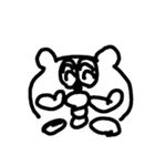 たらこくちびるのくまさん に（個別スタンプ：3）
