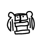 たらこくちびるのくまさん に（個別スタンプ：6）