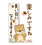 【Big】柴犬さん 『秋』2025（個別スタンプ：27）
