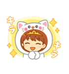 幸せ女神ゆかりんマジカルスタンプ（個別スタンプ：1）