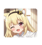 ハニーみなみちゃんスタンプ（個別スタンプ：23）