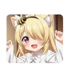 ハニーみなみちゃんスタンプ（個別スタンプ：32）