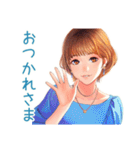 大人のお姉さんの秋♡きれいめ（個別スタンプ：2）