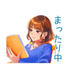 大人のお姉さんの秋♡きれいめ（個別スタンプ：36）