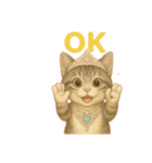 愛らしい猫たちよくつかうことば（個別スタンプ：11）