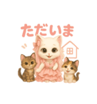 愛らしい猫たちよくつかうことば57（個別スタンプ：12）