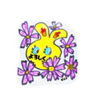 よしウサ秋ピョン（手描きシール風)（個別スタンプ：11）