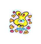 よしウサ秋ピョン（手描きシール風)（個別スタンプ：13）