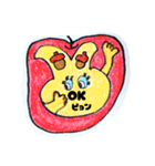 よしウサ秋ピョン（手描きシール風)（個別スタンプ：16）