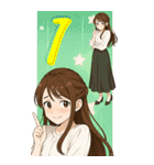 お金大好き女子 稼ぐ！BIGスタンプver.（個別スタンプ：9）